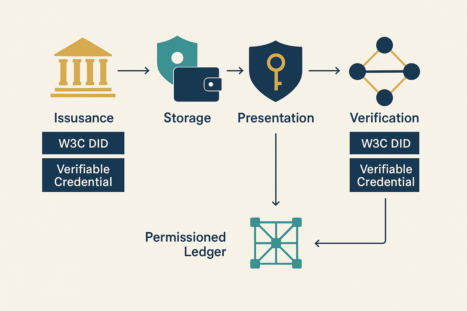 Decentralized Identity Credentials for Web3, Healthcare, and Supply Chain